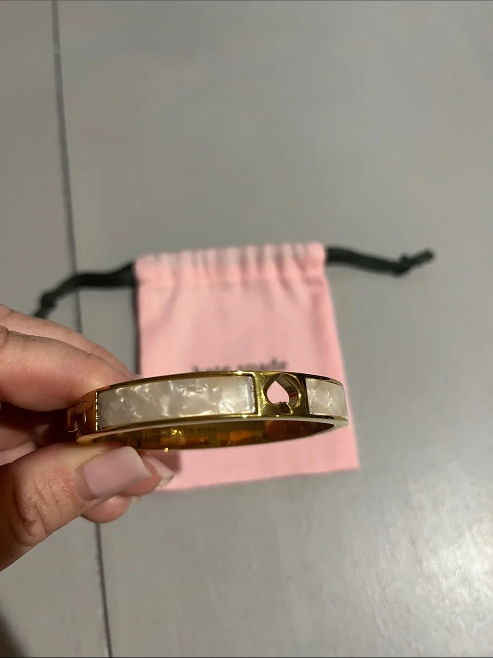 kate spade gold tone